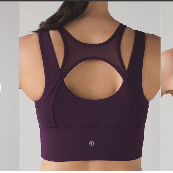 Lululemon Darkest Magenta Double Tap Bra II - Picture 5 of 10